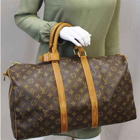 grand sac voyage louis vuitton|louis vuitton monogram bag.